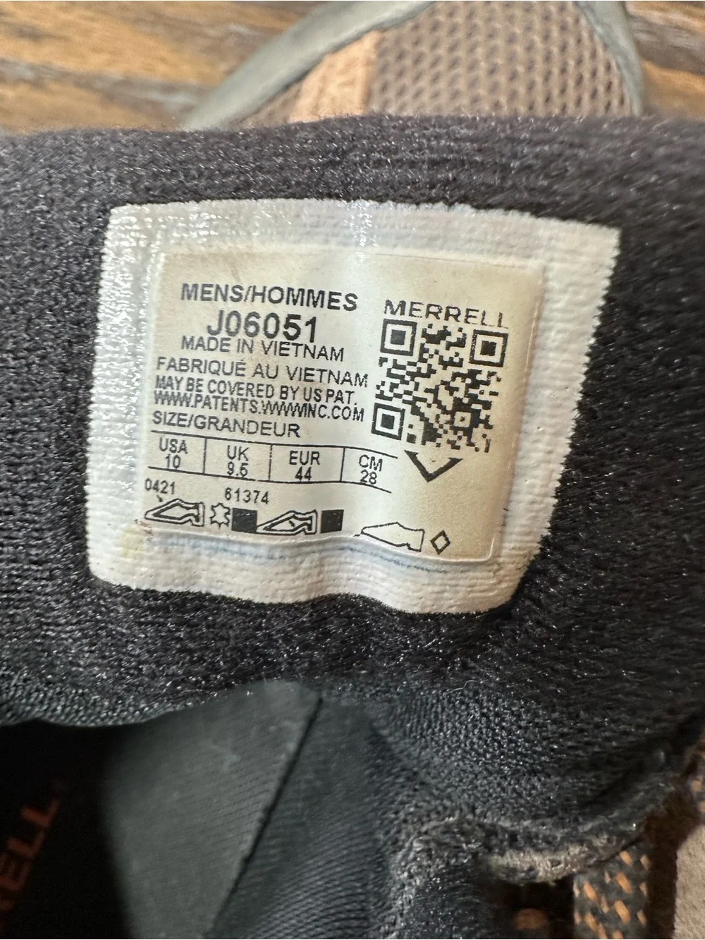 Merrell Men’s Moab 3 Hiking Boots Sz 10 J06051